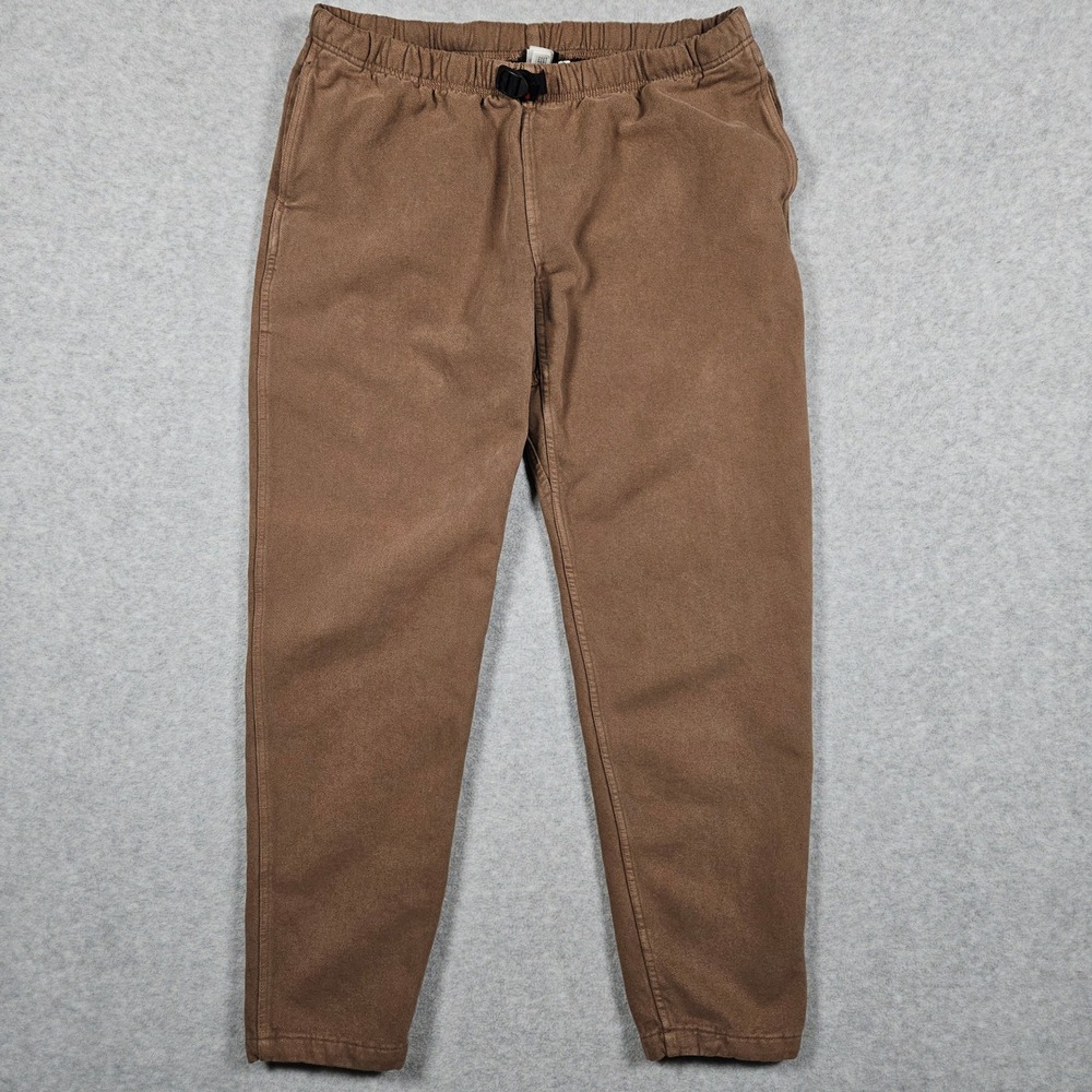 Vintage Gramicci (Men's XL) Brown G-Pants Climbing Heavyweight Belted Hiking USA